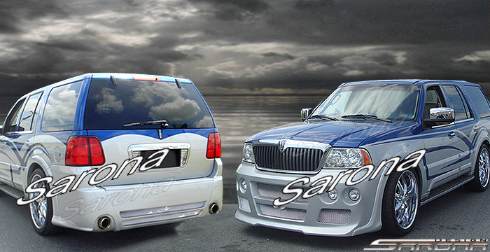 Custom Lincoln Navigator  SUV/SAV/Crossover Body Kit (2003 - 2006) - $1990.00 (Part #LC-005-KT)